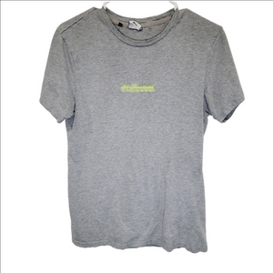 Gymshark Mens Vibes Gray Graphic T-Shirt